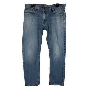 Signature by Levi Strauss & Co. Jeans Mens 34 X 34‎ Blue Denim Straight Zip Fly
